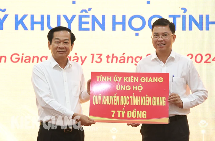 Thành lập Quỹ Khuyến học tỉnh Kiên Giang